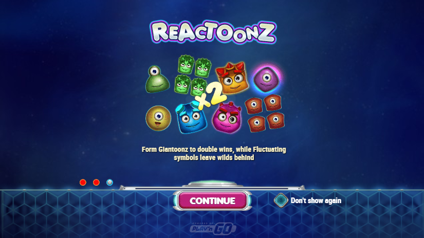 Reactoonz slot oyunu